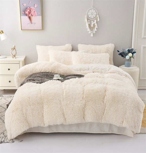 Fluffy Mink Pure Color Bedding